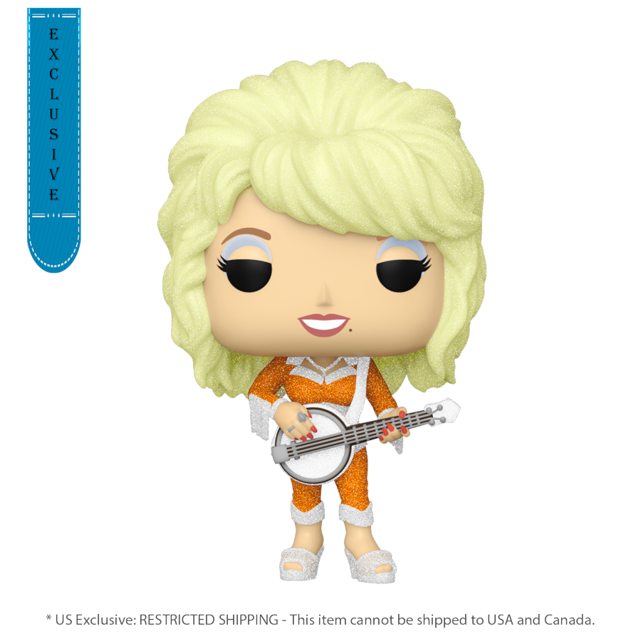Dolly Parton - Dolly Parton with Guitar US Exclusive Diamond Glitter Pop! Vinyl [RS]