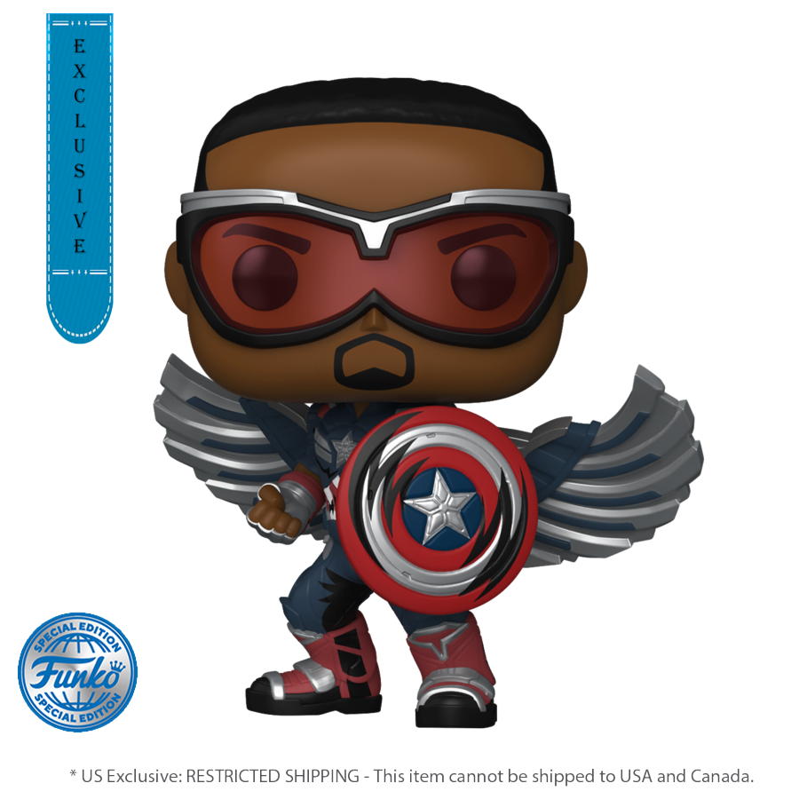 Captain America: Brave New World - Captain America Deco US Exclusive Pop! Vinyl [RS]