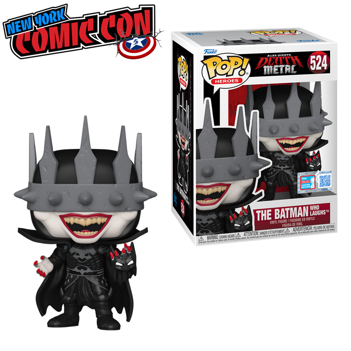 NYCC 2024: DC Comics - Dark Nights: Death Metal The Batman Who Laughs Exclusive Pop! Vinyl RS
