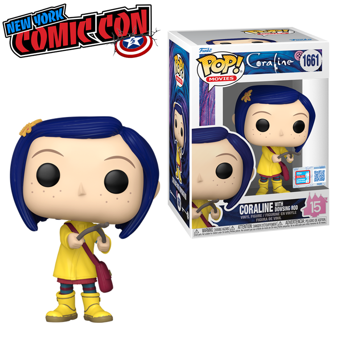 NYCC 2024: Coraline - Coraline with Dowsing Rod Exclusive Pop! Vinyl RS