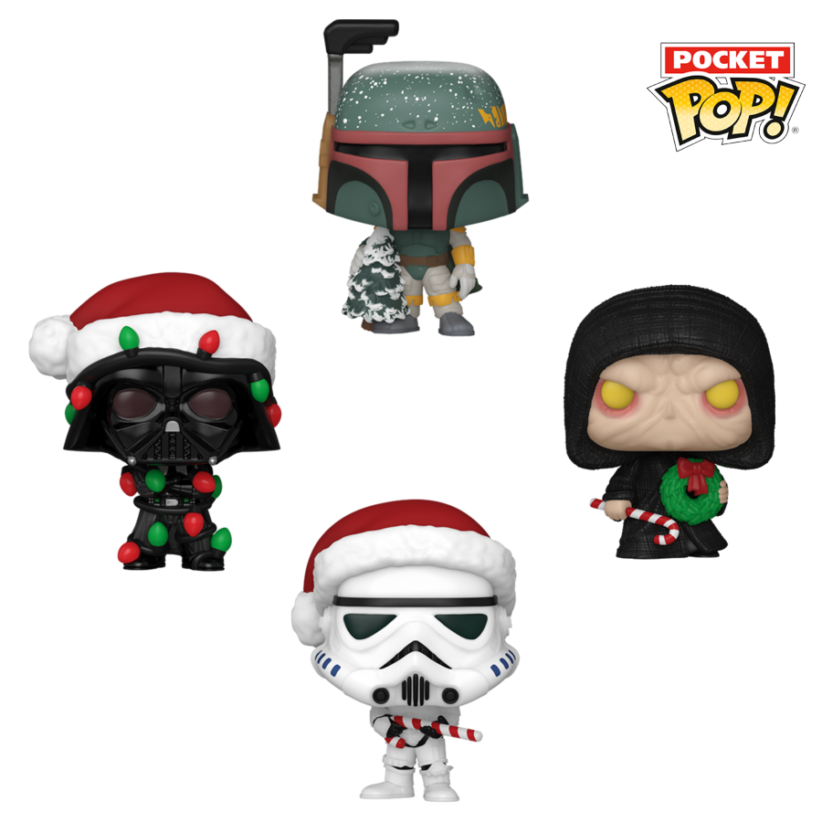 Star Wars - Holiday Tree Box Pocket Pop! 4-Pack