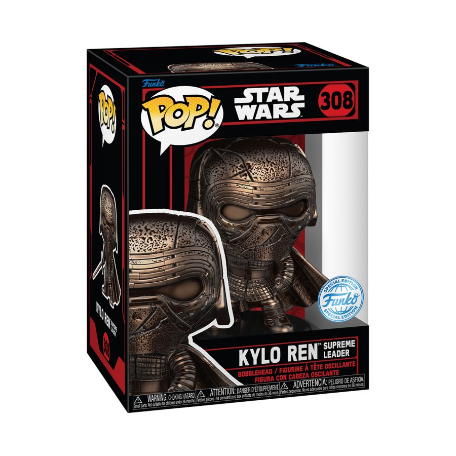 Star Wars: Darkside - Kylo Ren US Exclusive Metallic Pop! Vinyl [RS]