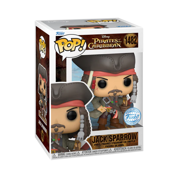 Pirates of the Carribbean - Jack Sparrow US Exclusive Pop! Vinyl [RS]