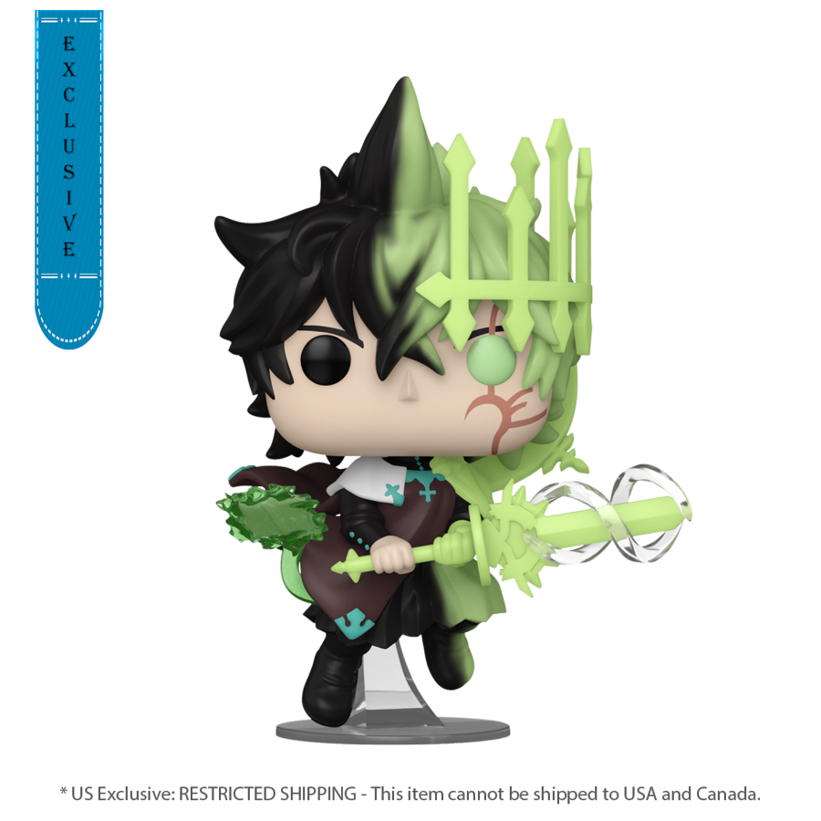 Black Clover - Yuno (Spirit of Zephyr) US Exclusive Pop! Vinyl Figure [RS]