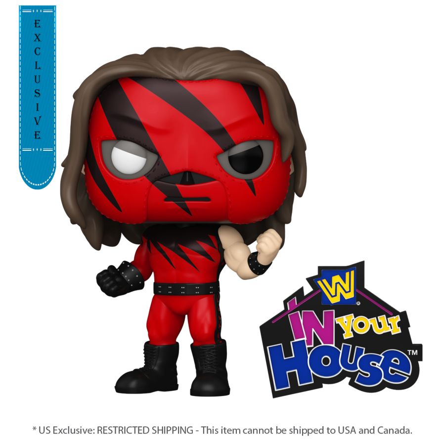 WWE - Kane (with Pin) US Exclusive Pop! Vinyl [RS]