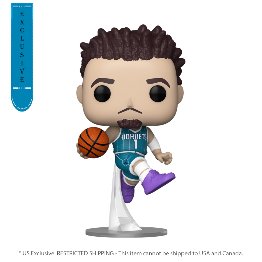 NBA: Hornets - LaMelo Ball US Exclusive Pop! Vinyl [RS]