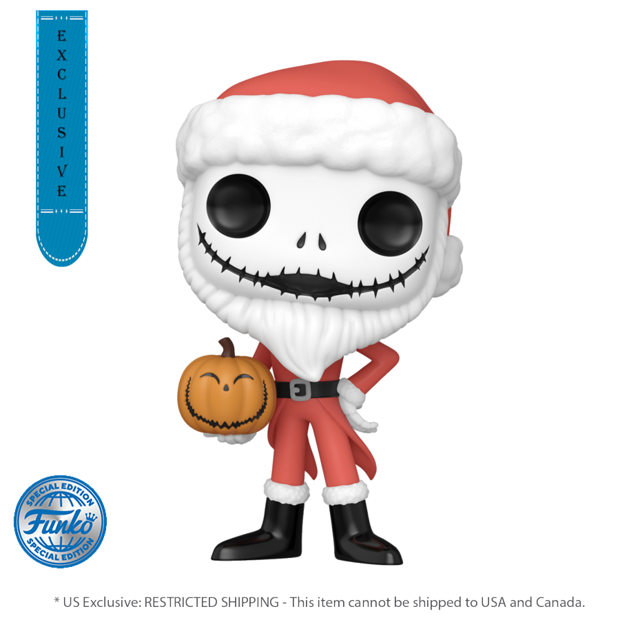 The Nightmare Before Christmas - Santa Jack with Jack-o-lantern US Exclusive Pop! Vinyl [RS]