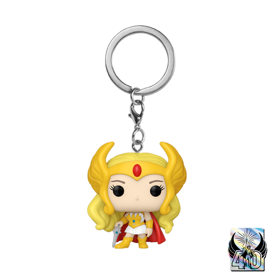 She-Ra: Princess of Power 40th Anniversary - She-Ra Pop! Keychain