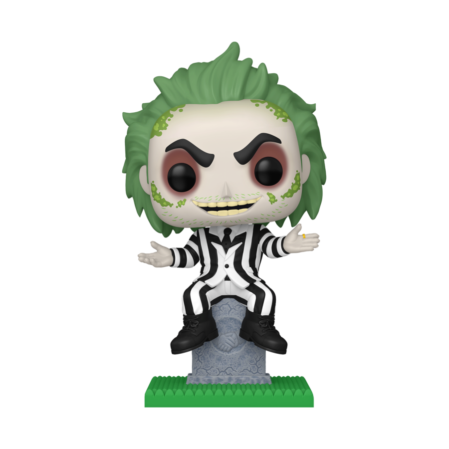 Beetlejuice - Beetlejuice on Tombstone Pop! Vinyl