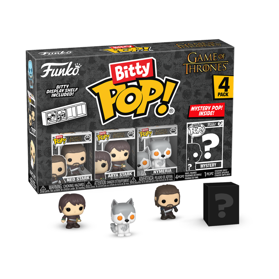 Game of Thrones - Ned Stark Bitty Pop! 4-Pack