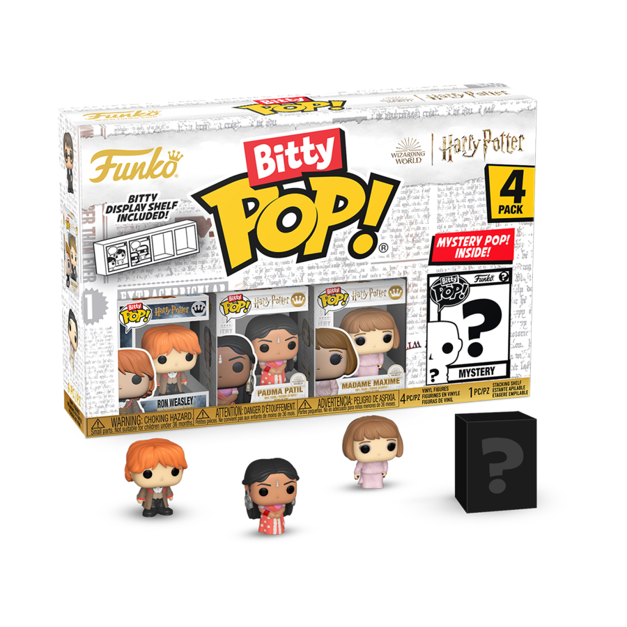 Harry Potter: Goblet of Fire - Ron Bitty Pop! 4-Pack