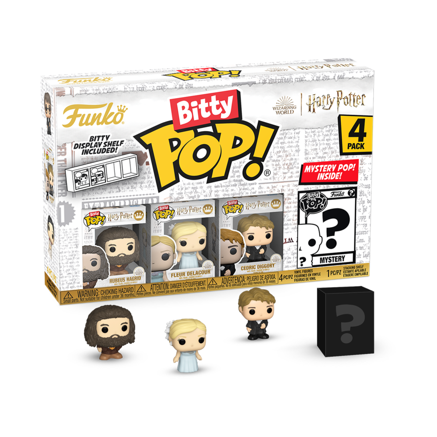 Harry Potter: Goblet of Fire - Hagrid Bitty Pop! 4-Pack