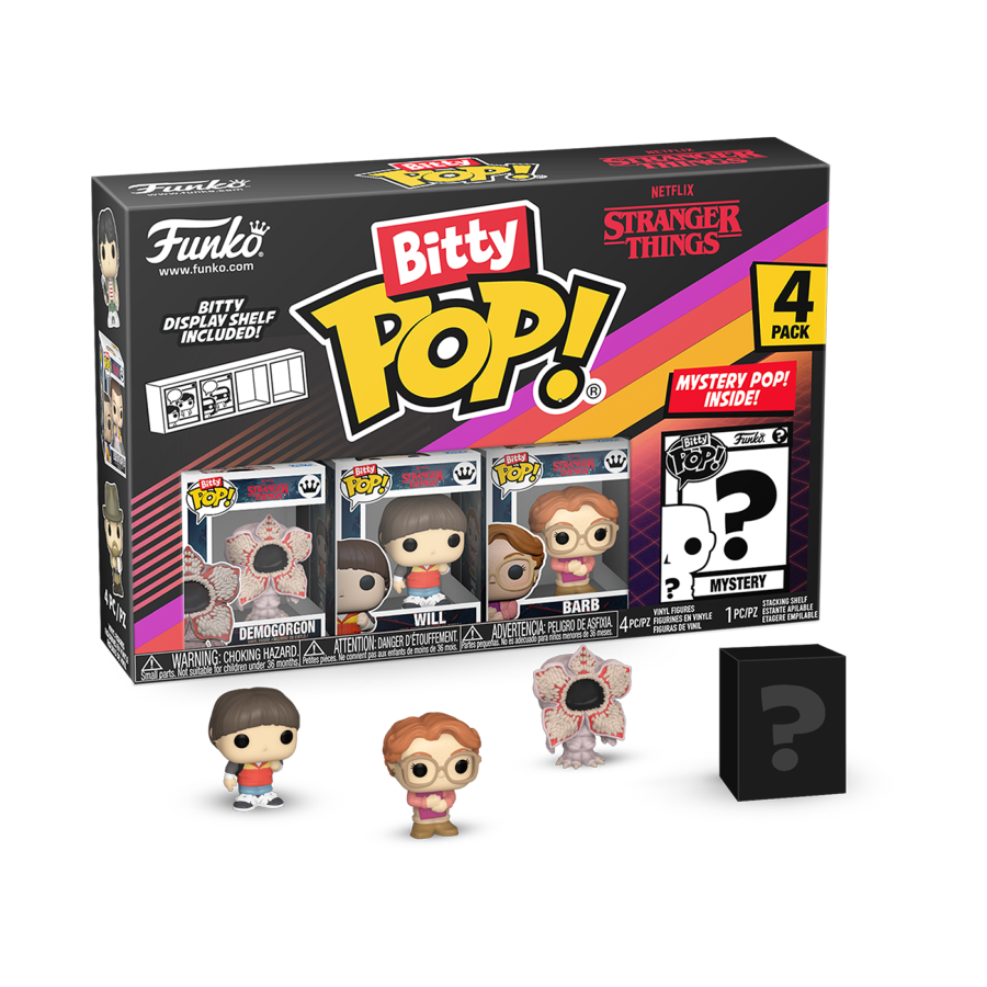 Stranger Things - Demogorgon Bitty Pop! 4-Pack