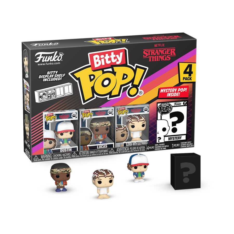 Stranger Things - Dustin Bitty Pop! 4-Pack