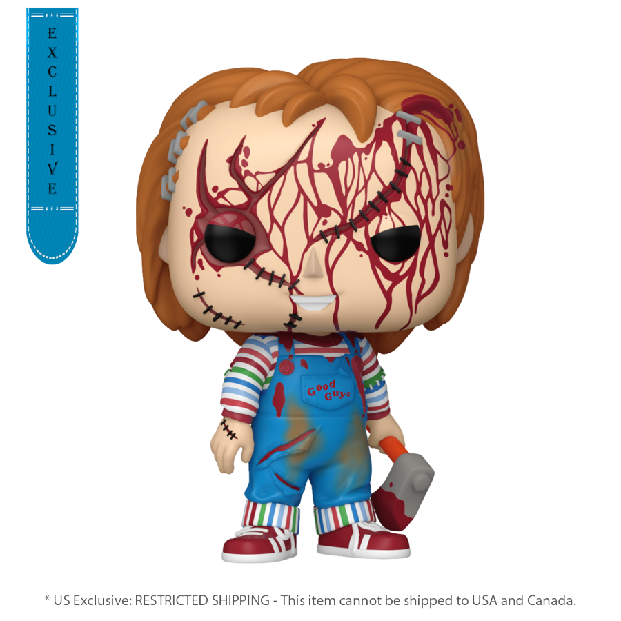 Bride of Chucky - Chucky (Battle Damaged) Pop! RS