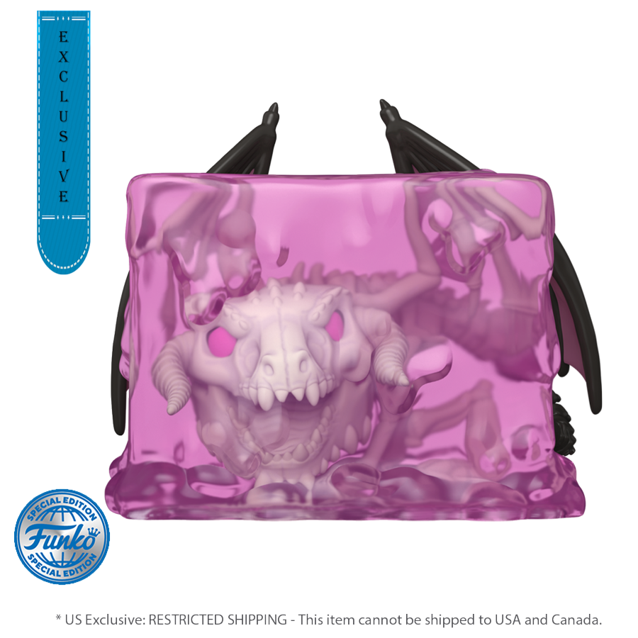 Dungeons & Dragons - Gelatinous Cube with Dracolich US Exclusive Glow Pop! Deluxe [RS]