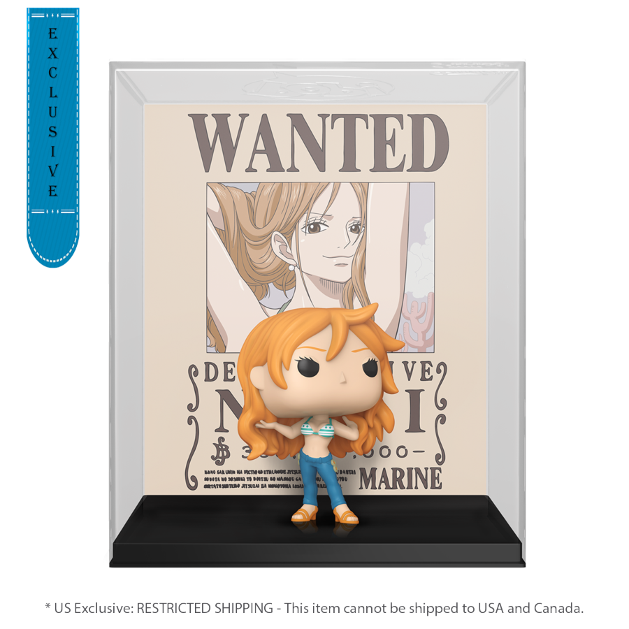 One Piece - Nami Wanted Poster US Exclusive Pop! Cover [RS]