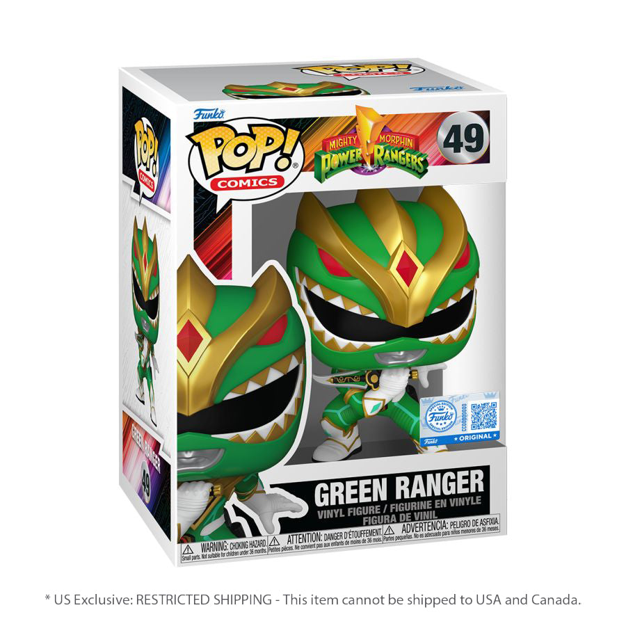 Power Rangers (1995) - Green Ranger US Exlcusive Pop! Vinyl [RS]