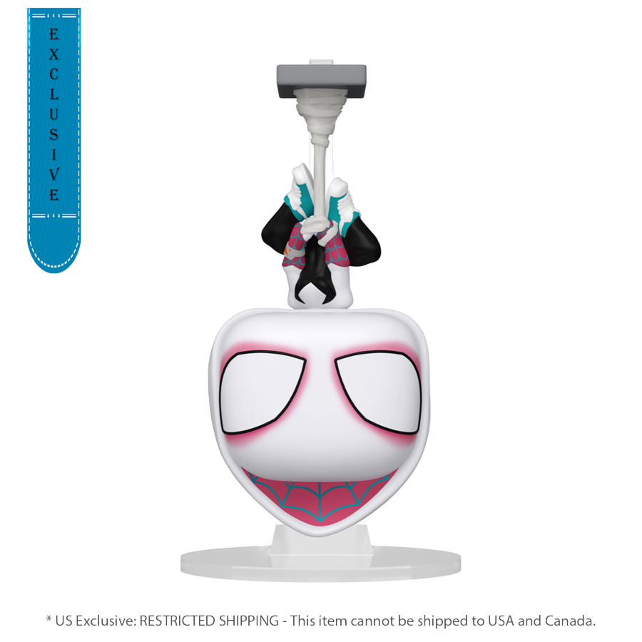 Spider-Man: Across the Spider-Verse - Spider-Gwen (Upside Down) US Exclusive Pop! Vinyl [RS]