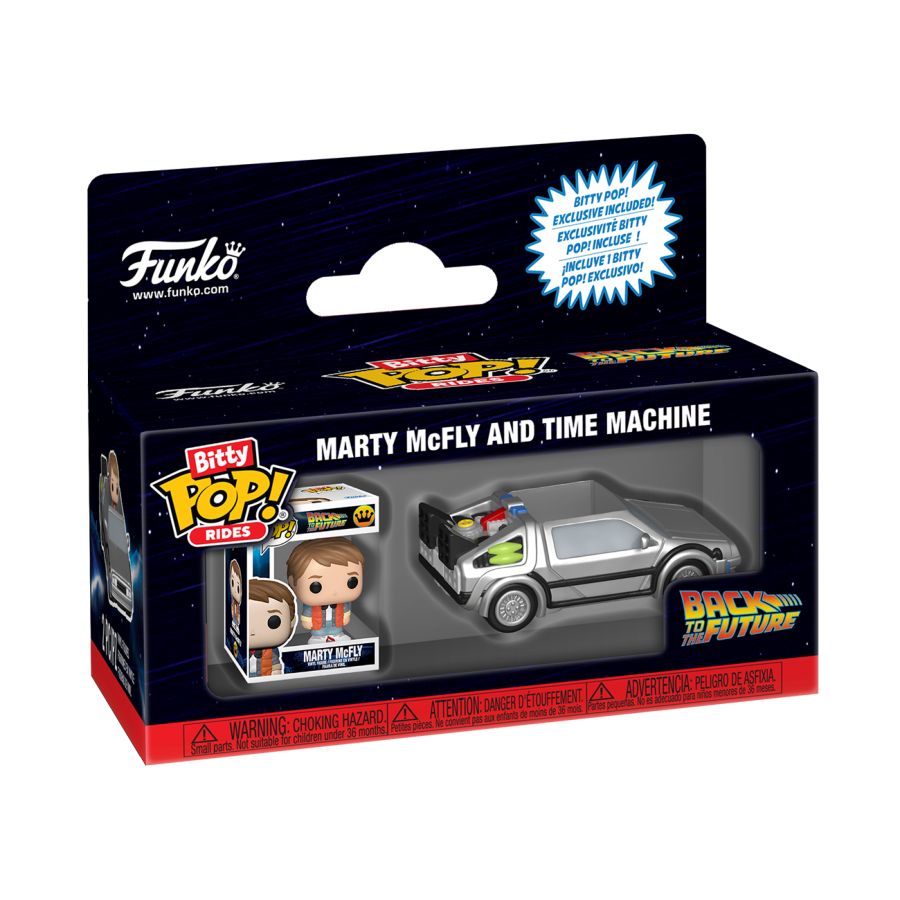 Back to the Future - Delorean Bitty Pop! Ride