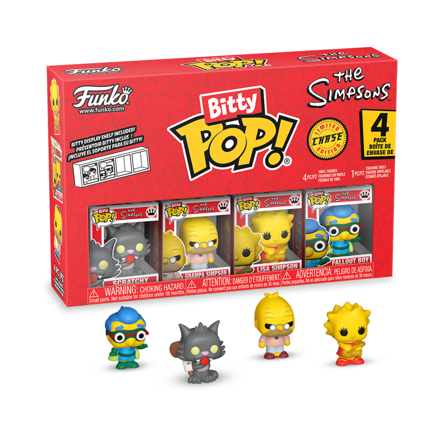 Simpsons - Scratchy Bitty Pop! 4-Pack