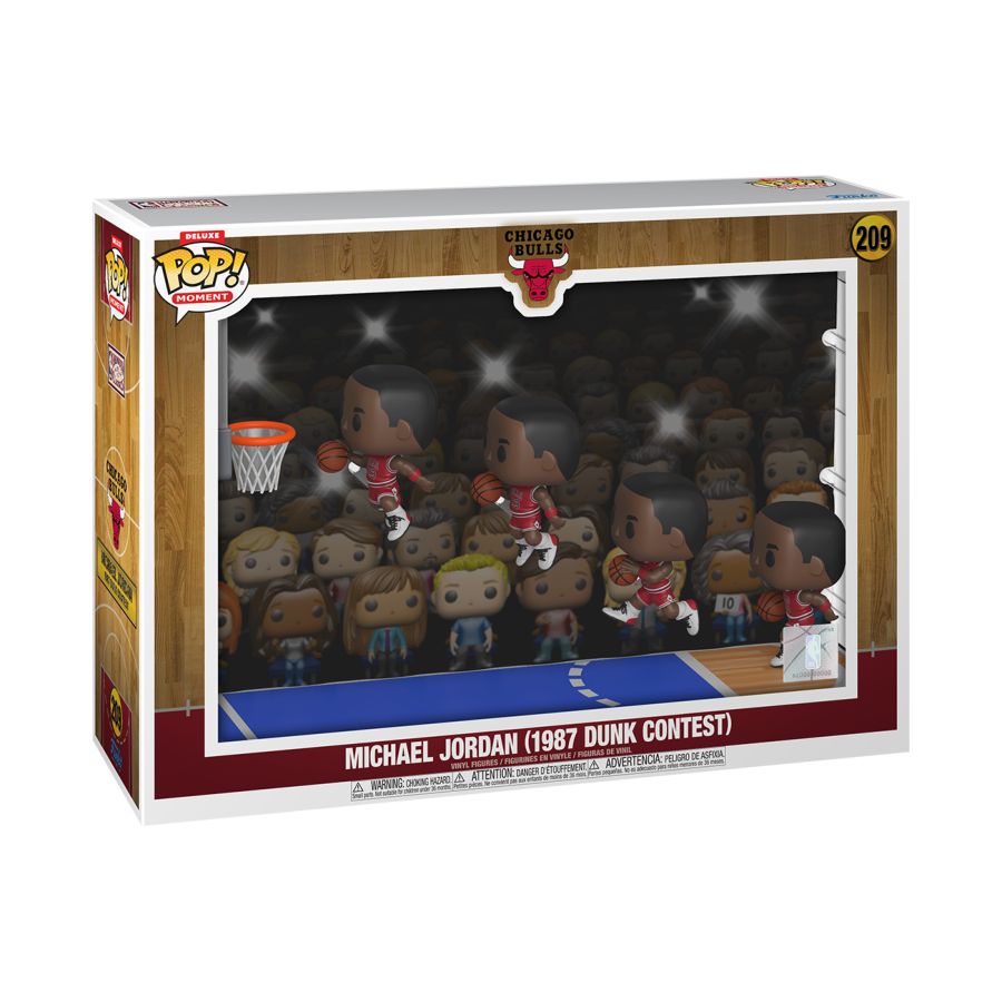 NBA Legends - Michael Jordan (87' Dunk Comp.) Pop! Moment Deluxe