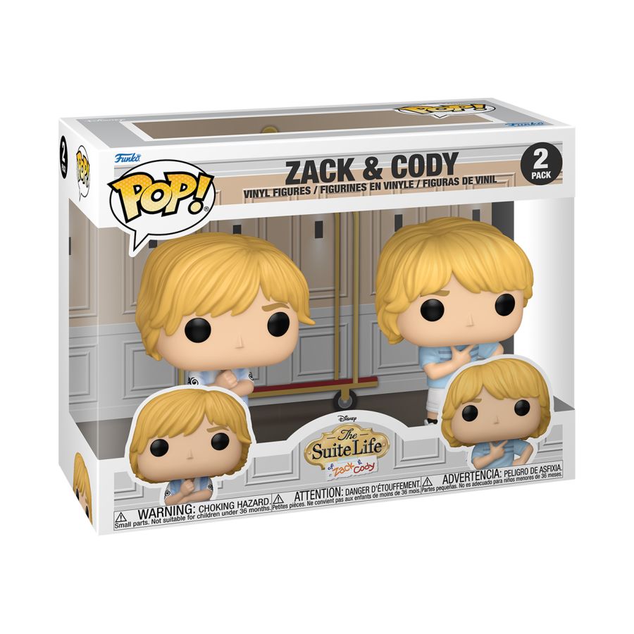 The Suite Life of Zack & Cody - Zack & Cody Pop! Vinyl 2-Pack