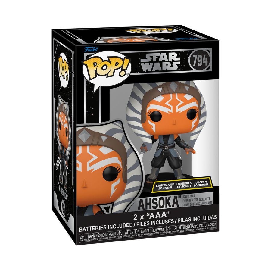Star Wars - Ahsoka Lights and Sounds 6" Pop! Vinyl