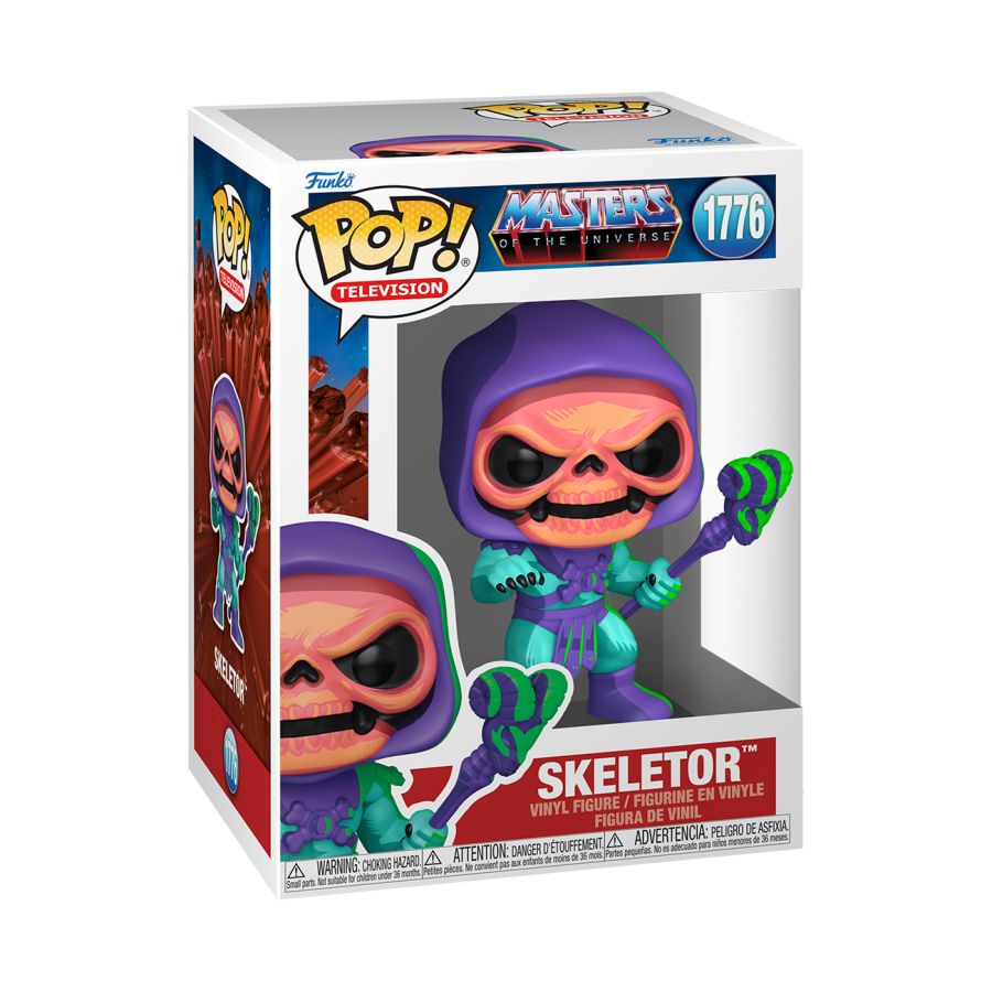 Masters of The Universe - Skeletor (Retro Neon Deco) Pop! Vinyl