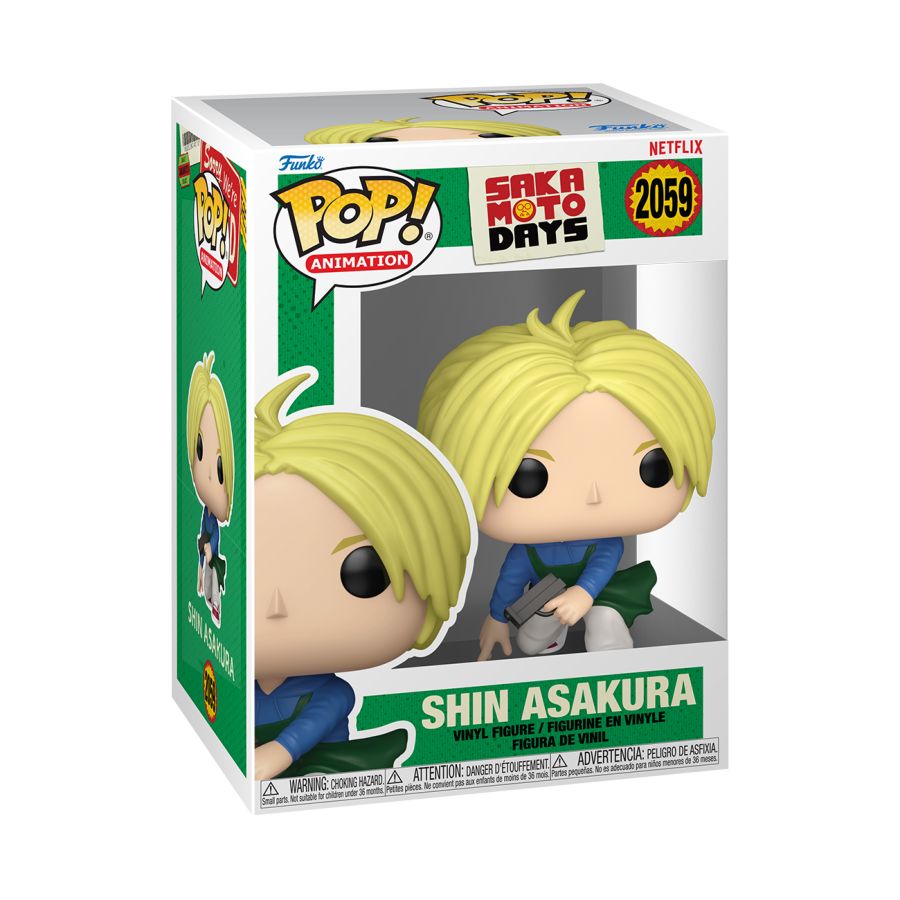 Sakamoto Days - Shin Asakura Pop! Vinyl