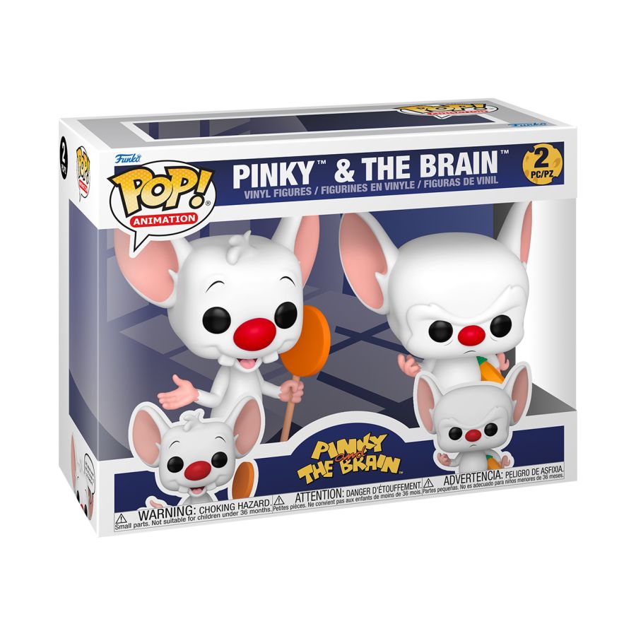 Animaniacs - Pinky & The Brain Pop! 2-Pack