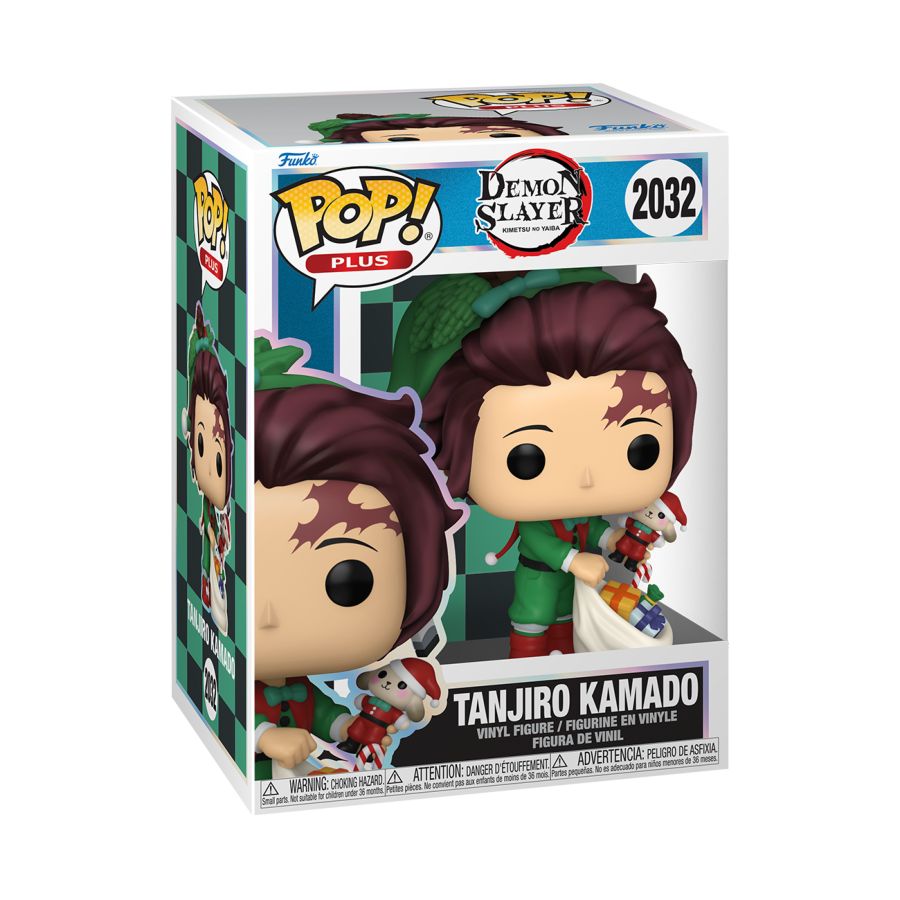 Demon Slayer - Tanjiro Kamado (Holiday) Pop! Plus