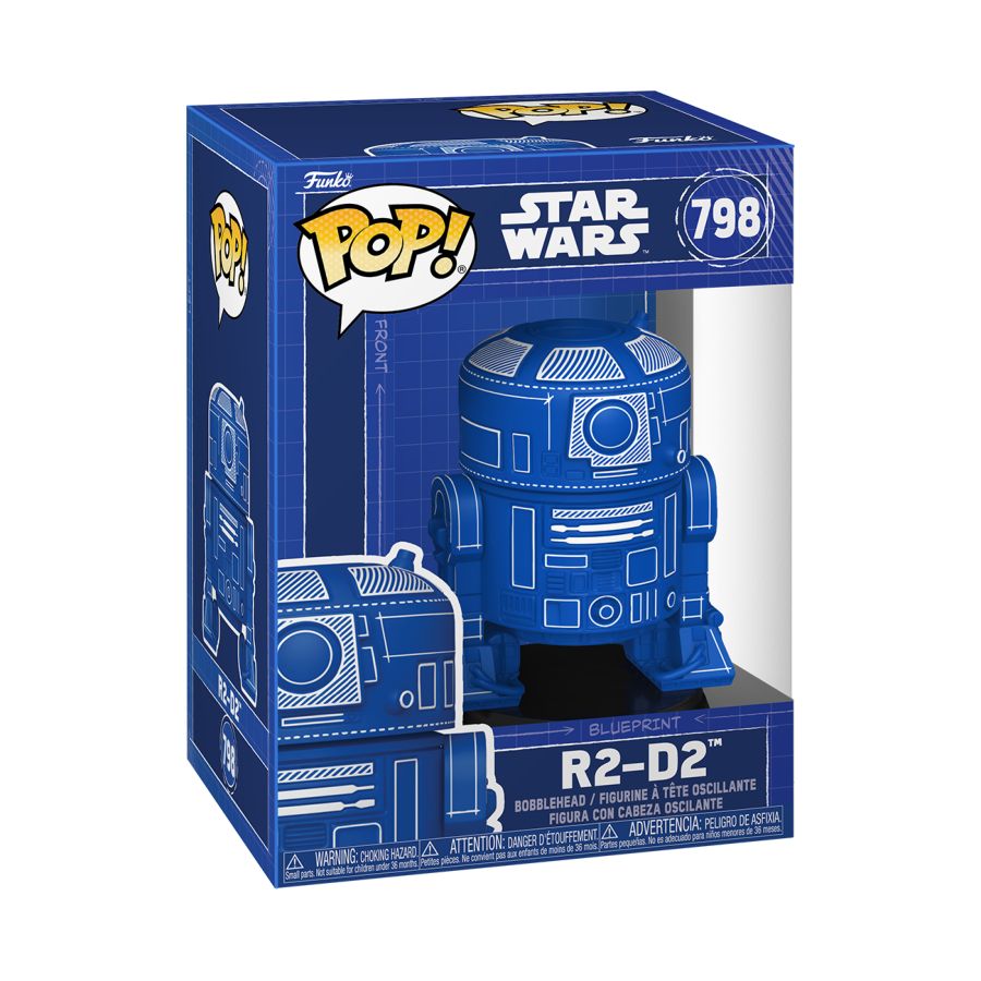 Star Wars - R2-D2 (Blueprint) Pop! Vinyl