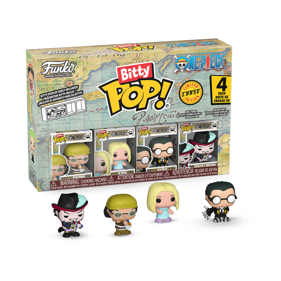 One Piece - Usopp Bitty Pop! 4-Pack