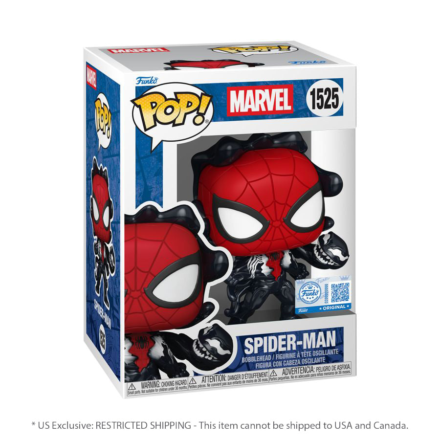 Marvel Comics - Spider-Man (Symbiote) US Exclusive Pop! Vinyl [RS]