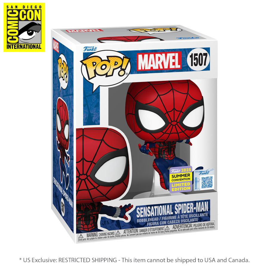 Marvel Comics - Sensational SpiderMan SDCC 2025 Exclusive Pop! Vinyl [RS]