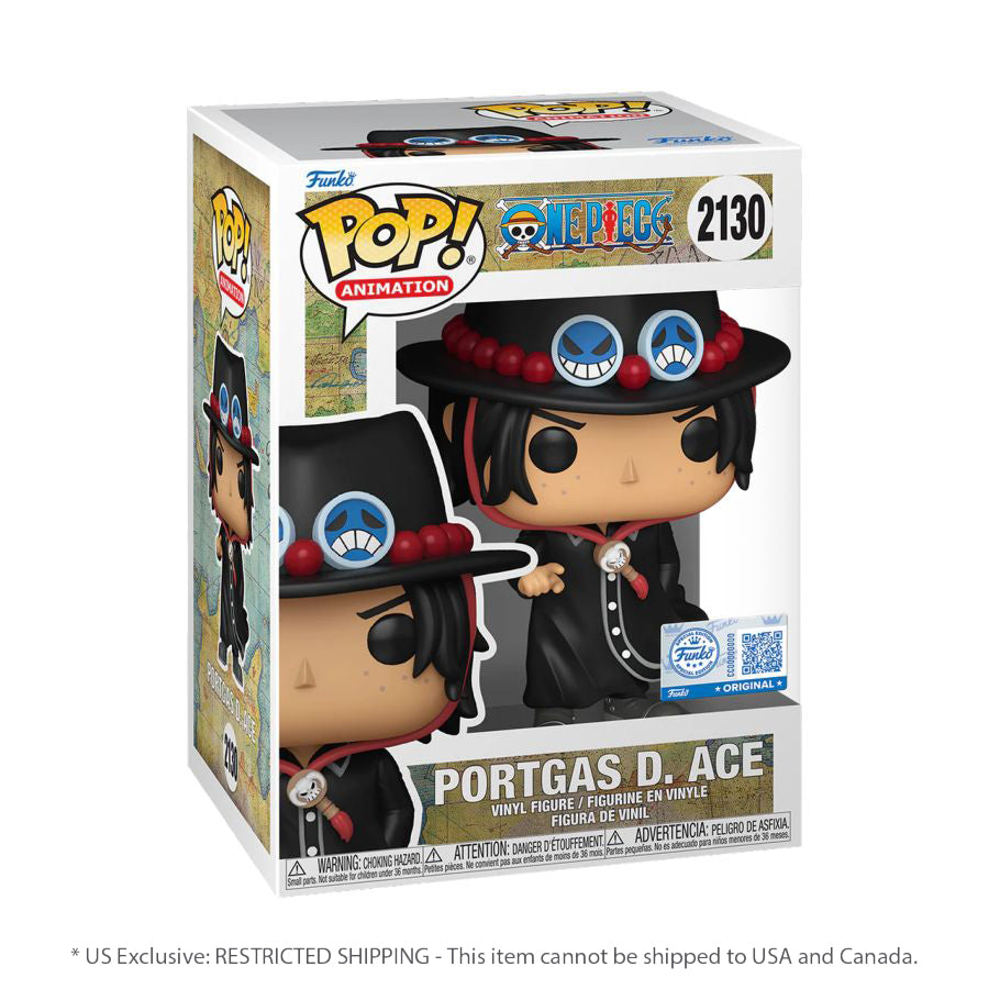 One Piece - Portgas D. Ace (Intro) US Exclusive Pop! Vinyl [RS]
