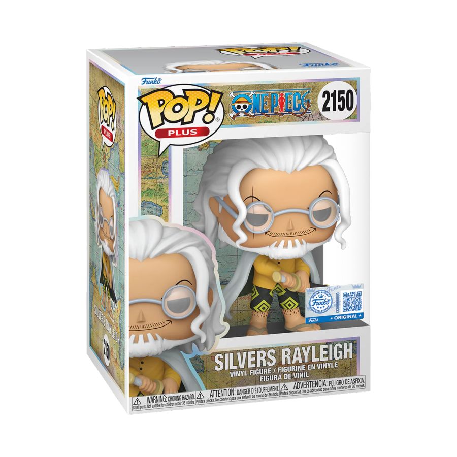 One Piece - Silvers Rayleigh US Exclusive Pop! Plus [RS] (CHASE CHANCE)
