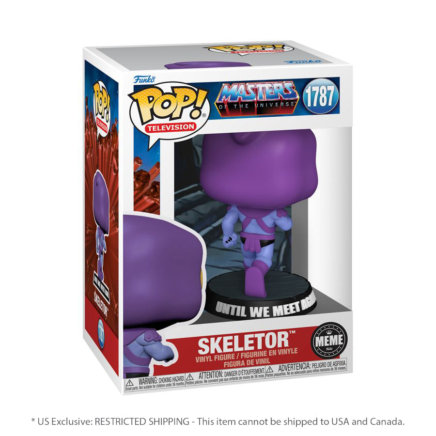 Masters of the Universe - Skeletor ("Until we meet again") US Exclusive Pop! Sayings [RS]