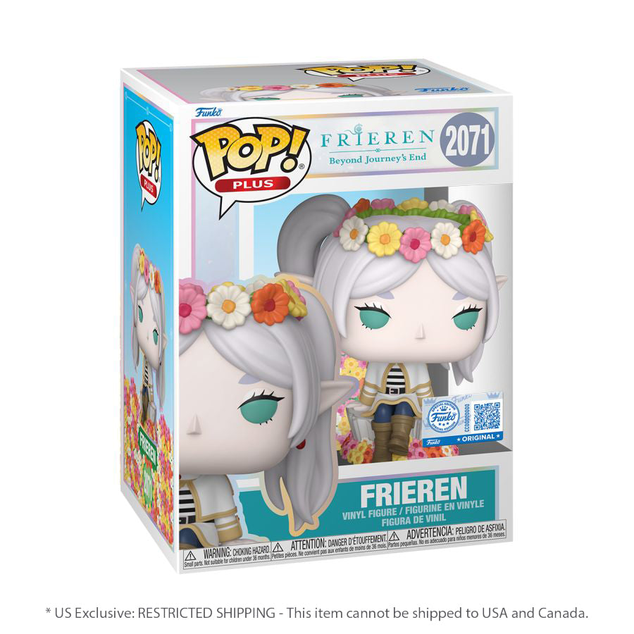 Frieren: Beyond Journey's End - Frieren (Flower Crown) US Exclusive Pop! Plus [RS]