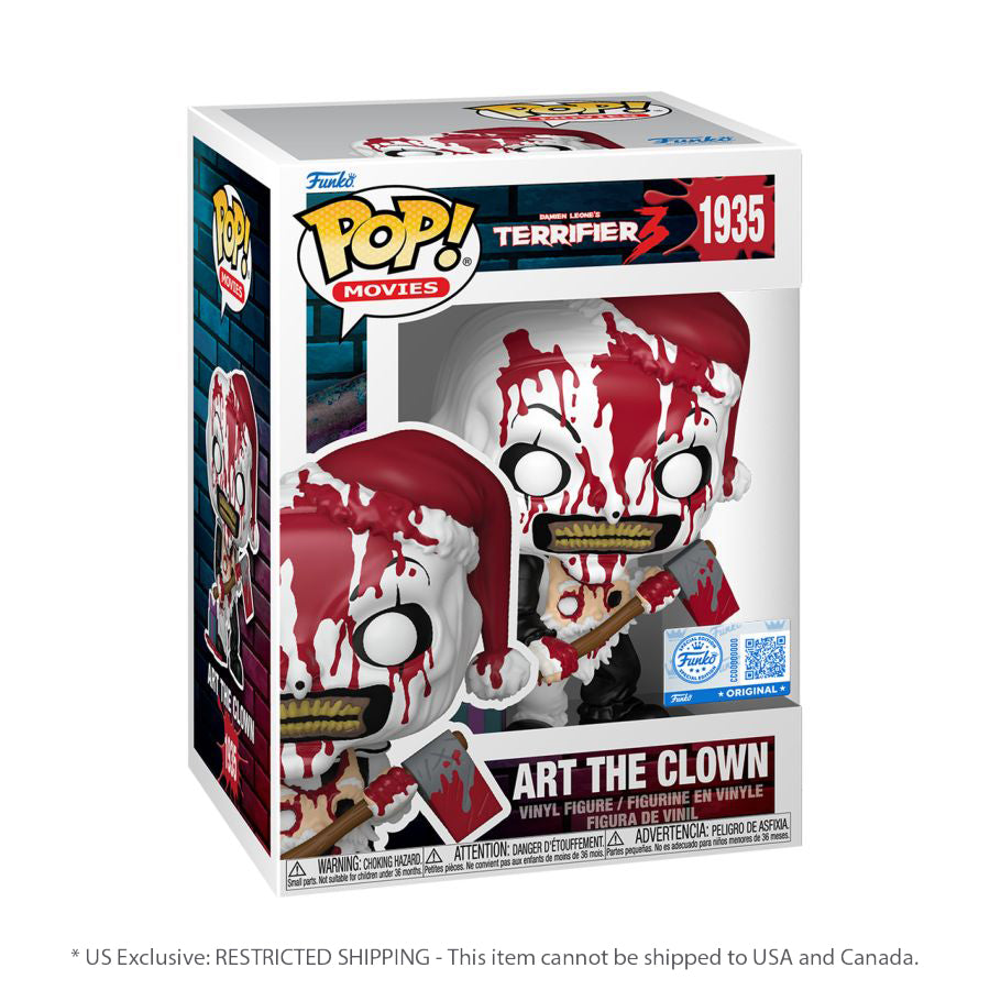 Terrifier 3 - Art the Clown US Exclusive Pop! Vinyl [RS]