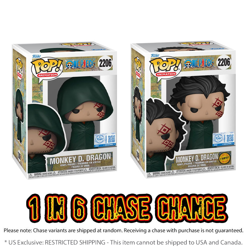 One Piece - Monkey D. Dragon US Exclusive Pop! Vinyl [RS] (CHASE CHANCE)
