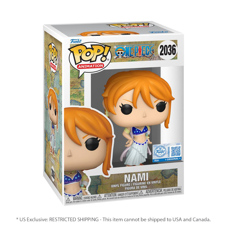 One Piece - Nami (Alabasta) US Exclusive Pop! Vinyl [RS]