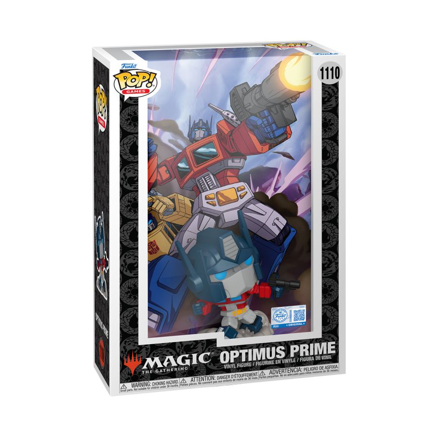 Transformers x Magic: The Gathering - Optimus Prime Pop! Cover
