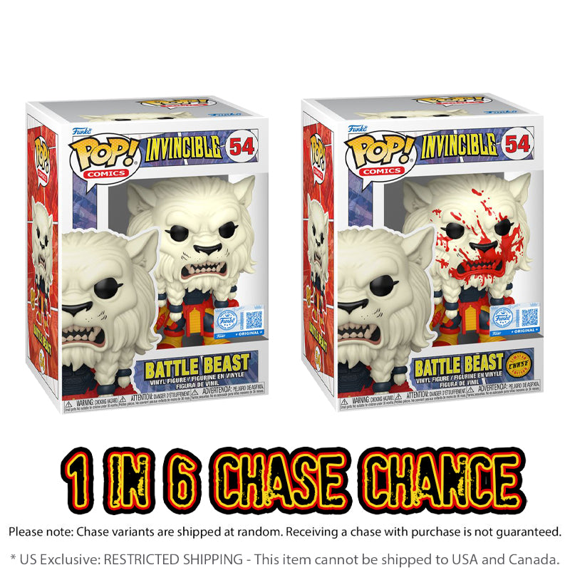 Invincible - Battle Beast Pop! Vinyl (CHASE CHANCE)