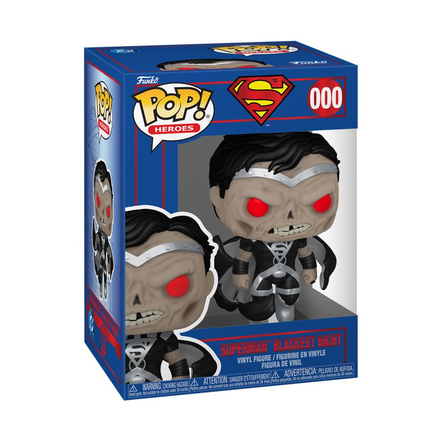 DC Comics: Shield Through the Ages - Superman (Blackest Night) Pop! Vinyl