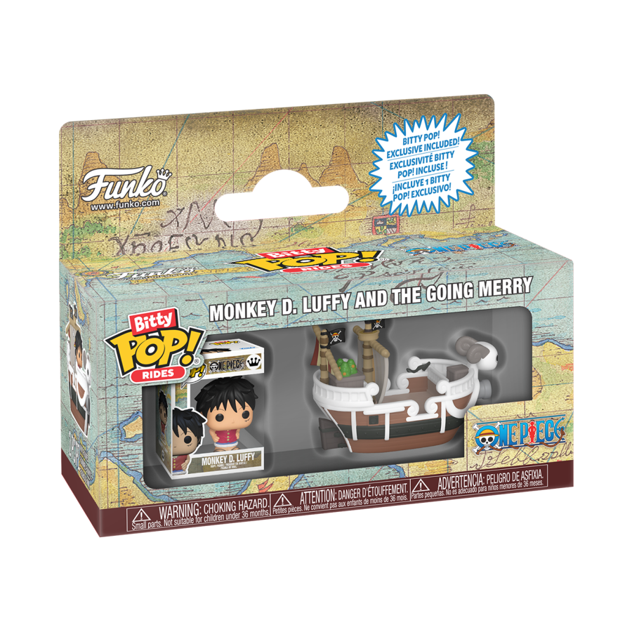 One Piece - Luffy with Going Merry Bitty Pop! Ride
