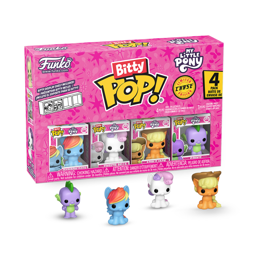 My Little Pony - Rainbow Dash Bitty Pop! 4-Pack