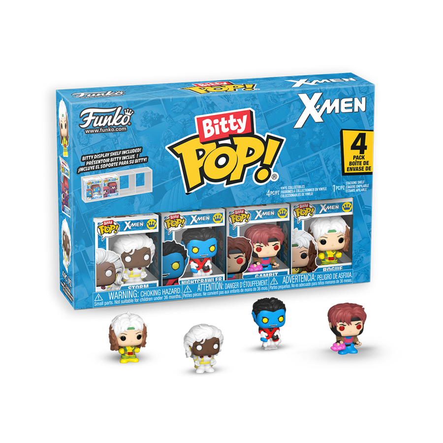Marvel X-Men - Gambit Bitty Pop! 4-Pack