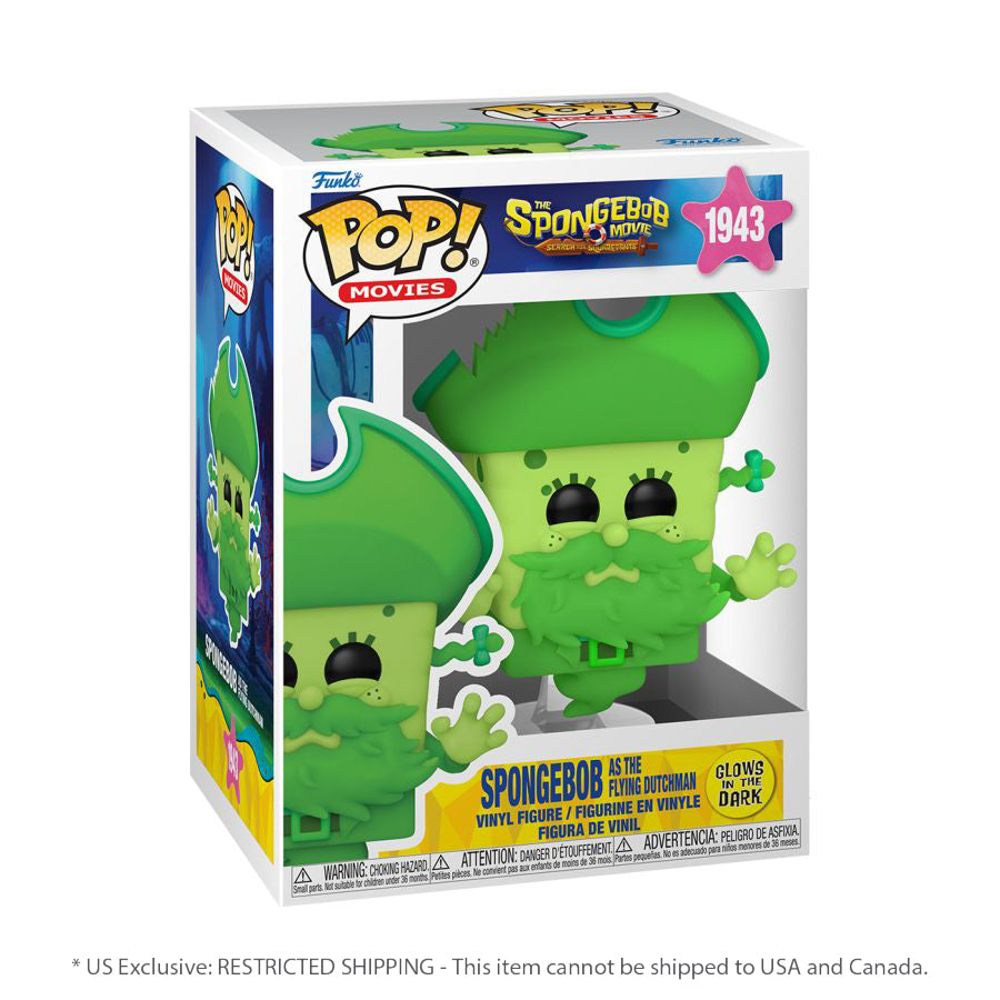 The SpongeBob Movie (2025) - Spongebob as The Flying Dutchman Slow Pop! Vinyl